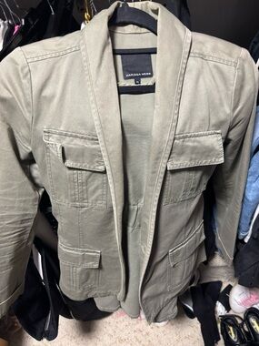 Marissa Webb Sage Green Utility Jacket
